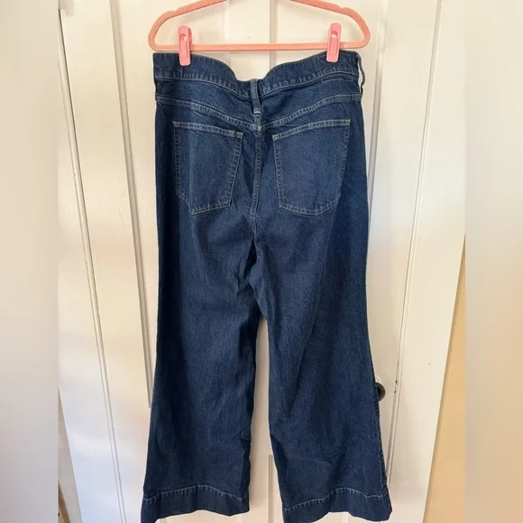 J. Crew High Rise Wide Leg Trouser Jean - Picture 4 of 4